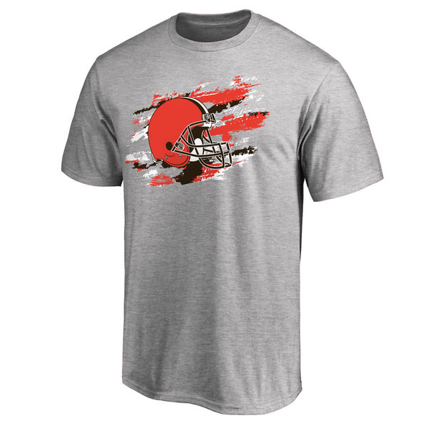 Men's Cleveland Browns NFL Pro Line True Color T-Shirt Heathered Gray