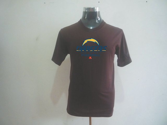 NEW NFL San Diego Charger Big & Tall Critical Victory T-Shirt Brown