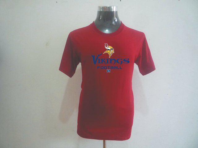 NEW NFL Minnesota Vikings Big & Tall Critical Victory T-Shirt Red