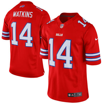 Men's Buffalo Bills Sammy Watkins Nike Red Color Rush Limited Jersey