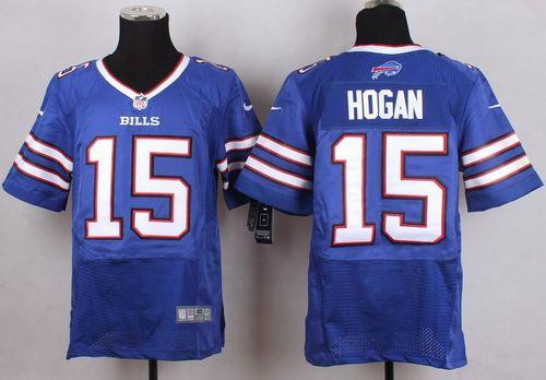 New Buffalo Bills #15 Chris Hogan Royal Blue Team Color Men's Stitched NFL New Elite Jersey