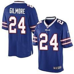 Nike Bills #24 Stephon Gilmore Royal Blue Team Color Men's Stitched NFL Elite Jersey