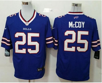 New Buffalo Bills #25 LeSean McCoy Royal Blue Team Color Men's Stitched NFL Game Jersey
