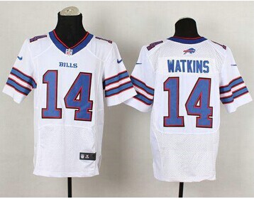 Buffalo Bills #14 Sammy Watkins White NFL New Elite Jersey