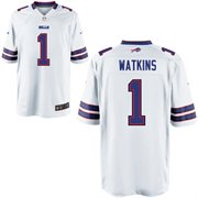 2014 NFL Draft Buffalo Bills #1 Sammy Watkins Royal white Game Jersey