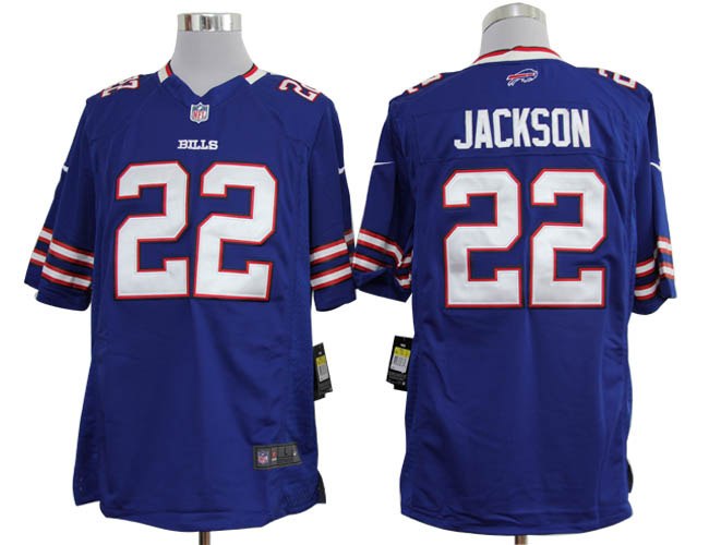 2012 NEW NFL Buffalo Bills 22 Fred Jackson Blue Jerseys (Game)
