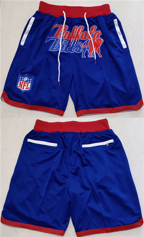 Men's Buffalo Bills Navy Shorts(Run Small)