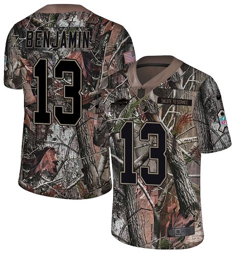 Nike Bills #13 Kelvin Benjamin Camo Men's Stitched NFL Limited Rush Realtree Jersey
