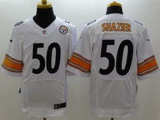 Nike Pittsburgh Steelers #50 Ryan Shazier White NFL Elite Jersey