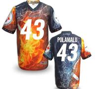 Pittsburgh Steelers #43 POLAMALU Men's Stitched NFL Elite Fanatical Version Jersey (10)