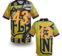 Pittsburgh Steelers #43 POLAMALU Men's Stitched NFL Elite Fanatical Version Jersey (3)