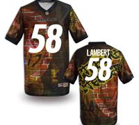 Pittsburgh Steelers #58 LAMBERT Men's Stitched NFL Elite Fanatical Version Jersey (4)