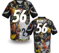 Pittsburgh Steelers #56 WOODLEY Men's Stitched NFL Elite Fanatical Version Jersey (7)