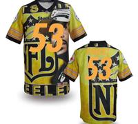 Pittsburgh Steelers #53 POUNCEY Men's Stitched NFL Elite Fanatical Version Jersey (4)