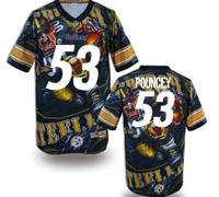 Pittsburgh Steelers #53 POUNCEY Men's Stitched NFL Elite Fanatical Version Jersey (2)