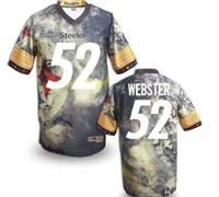 Pittsburgh Steelers #52 WEBSTER Men's Stitched NFL Elite Fanatical Version Jersey (9)