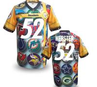 Pittsburgh Steelers #52 WEBSTER Men's Stitched NFL Elite Fanatical Version Jersey (8)