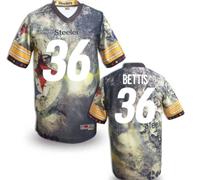 Pittsburgh Steelers #36 BETTIS Men's Stitched NFL Elite Fanatical Version Jersey (9)
