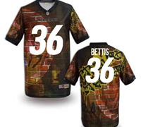 Pittsburgh Steelers #36 BETTIS Men's Stitched NFL Elite Fanatical Version Jersey (4)