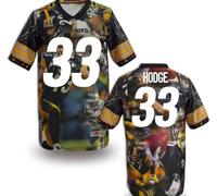 Pittsburgh Steelers #33 HODGE Men's Stitched NFL Elite Fanatical Version Jersey (5)