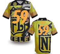 Pittsburgh Steelers #59 HAM Men's Stitched NFL Elite Fanatical Version Jersey (3)