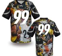 Pittsburgh Steelers #99 KEISEL Men's Stitched NFL Elite Fanatical Version Jersey (6)