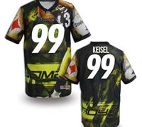 Pittsburgh Steelers #99 KEISEL Men's Stitched NFL Elite Fanatical Version Jersey (5)