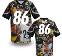 Pittsburgh Steelers #84 BROWN Men's Stitched NFL Elite Fanatical Version Jersey (8)