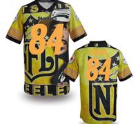 Pittsburgh Steelers #84 BROWN Men's Stitched NFL Elite Fanatical Version Jersey (3)