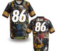 Pittsburgh Steelers #86 WARD Men's Stitched NFL Elite Fanatical Version Jersey (5)