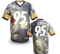 Pittsburgh Steelers #95 LLOYD Men's Stitched NFL Elite Fanatical Version Jersey (9)