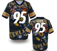 Pittsburgh Steelers #95 LLOYD Men's Stitched NFL Elite Fanatical Version Jersey (1)