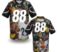 Pittsburgh Steelers #88 SWANN Men's Stitched NFL Elite Fanatical Version Jersey (7)
