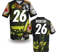 Pittsburgh Steelers #26 WOODSON Men's Stitched NFL Elite Fanatical Version Jersey (6)
