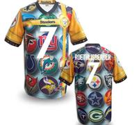 Pittsburgh Steelers #7 ROETHLISBERGER Men's Stitched NFL Elite Fanatical Version Jersey (8)