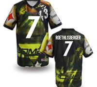 Pittsburgh Steelers #7 ROETHLISBERGER Men's Stitched NFL Elite Fanatical Version Jersey (6)