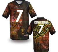 Pittsburgh Steelers #7 ROETHLISBERGER Men's Stitched NFL Elite Fanatical Version Jersey (4)
