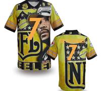 Pittsburgh Steelers #7 ROETHLISBERGER Men's Stitched NFL Elite Fanatical Version Jersey (3)