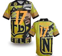 Pittsburgh Steelers #17 WALLACE Men's Stitched NFL Elite Fanatical Version Jersey (3)