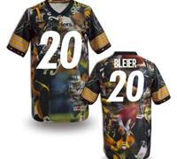 Pittsburgh Steelers #20 BLEIER Men's Stitched NFL Elite Fanatical Version Jersey (5)