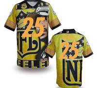 Pittsburgh Steelers #25 CLARK Men's Stitched NFL Elite Fanatical Version Jersey (3)