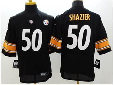 NEW Pittsburgh Steelers #50 Ryan Shazier Black NFL Elite Jersey