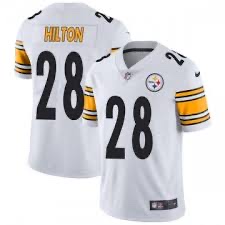 Nike Steelers 28 T.Y. Hilton White Vapor Untouchable Player Limited Jersey