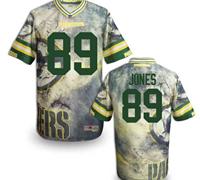 Green Bay Packers #89 JONES Men's Stitched NFL Elite Fanatical Version Jersey (7)