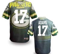 Green Bay Packers #17 ADAMS Men's Stitched NFL Elite Fanatical Version Jersey (5)