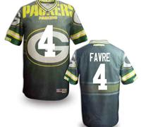 Green Bay Packers #4 FAVRE Men's Stitched NFL Elite Fanatical Version Jersey (5)