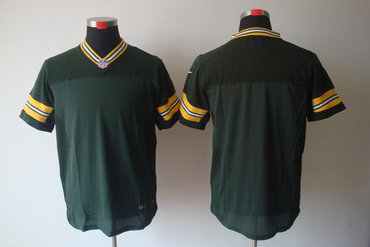 2012 NEW NFL Green Bay Packers Green Color Blank Jerseys(Elite)