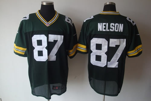 2012 nfl green bay packers 87 jordy nelson green jerseys (elite)