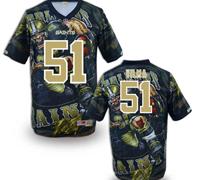 New Orleans Saints #51 Jonathan Vilma Stitched NFL Elite Fanatical Version Jersey (1) - 副本