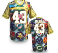 New Orleans Saints #43 Vinnie Sunseri Stitched NFL Elite Fanatical Version Jersey (8)